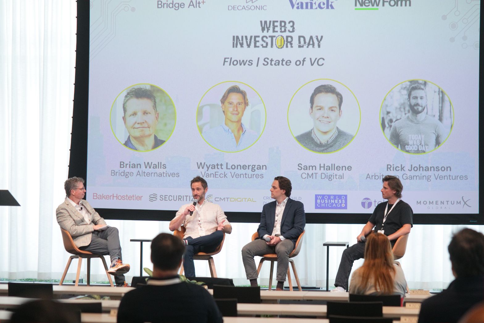 State of VC panel discussion at Web3 Investor Day 2026